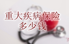 重大疾病保险多少钱
