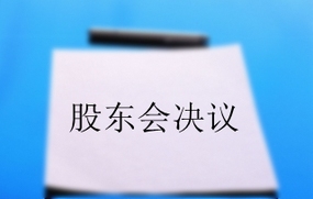 股东会决议