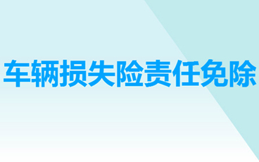 什么情况下车损险责任免除