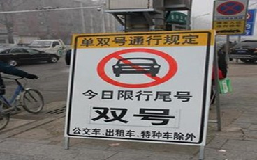 成都限行处罚扣分吗