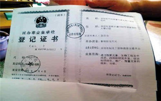 登记手续
