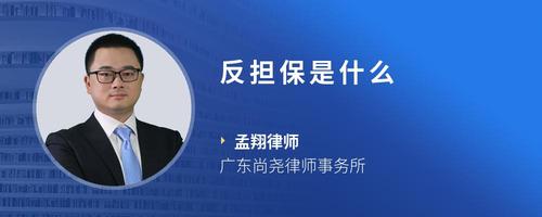 反担保是什么