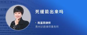 死缓能出来吗