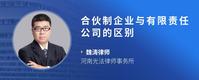 合伙制企业与有限责任公司的区别