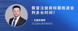 假冒注册商标罪既遂会判多长时间??