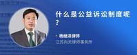 什么是公益诉讼制度呢？