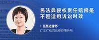 民法典侵权责任赔偿是不是适用诉讼时效