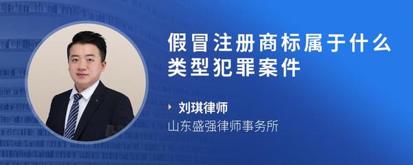 假冒注册商标属于什么类型犯罪案件
