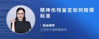 精神伤残鉴定如何赔偿标准