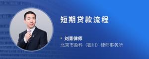 短期贷款流程