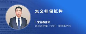 怎么担保抵押