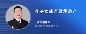 养子女能否继承遗产