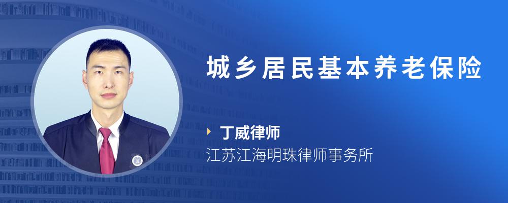 城乡居民基本养老保险