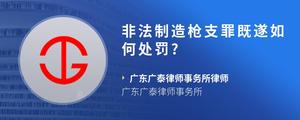 非法制造枪支罪既遂如何处罚??