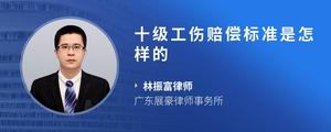 十级工伤赔偿标准是怎样的